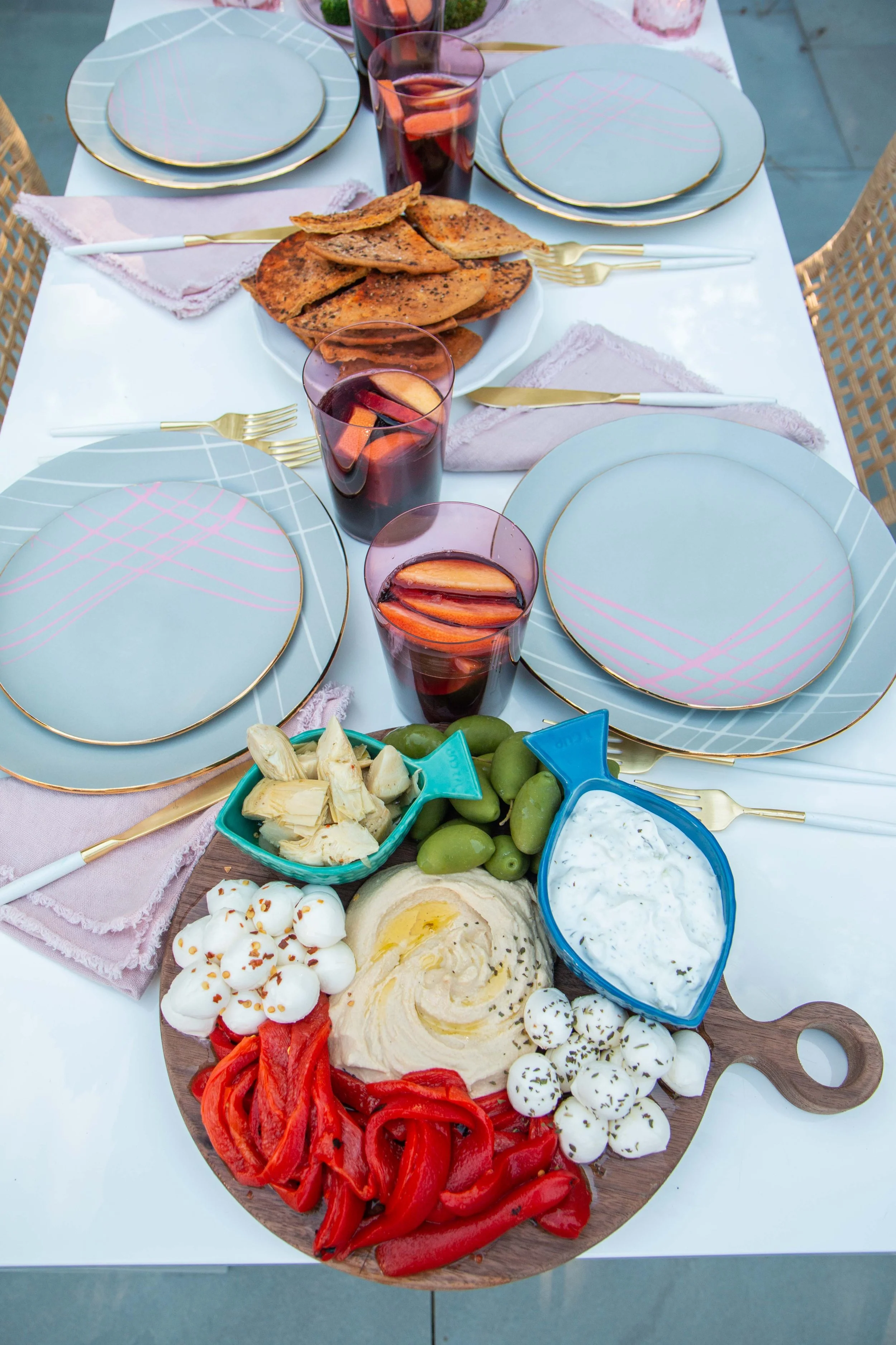 Mezze under the stars