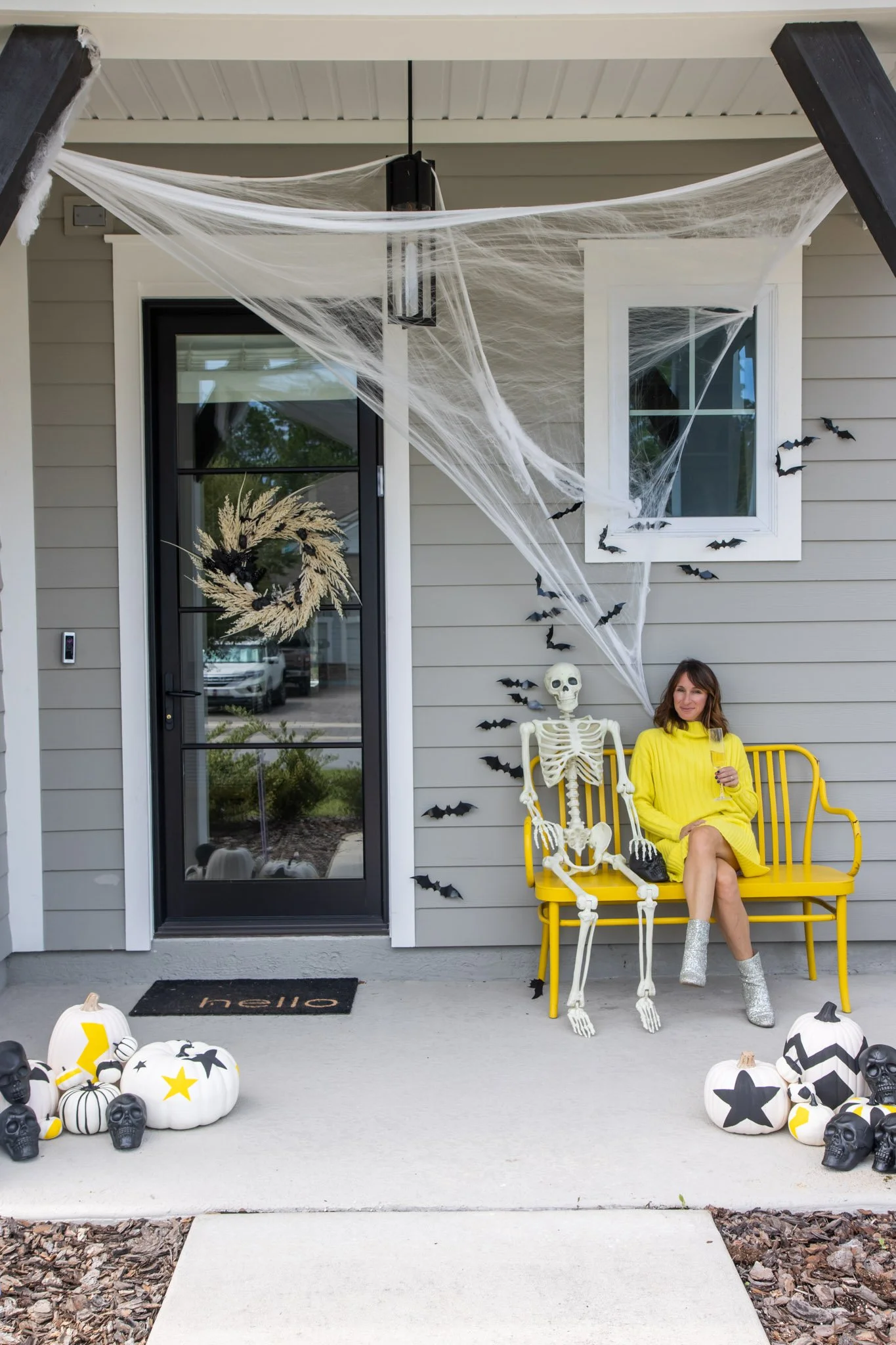 A Halloween Porch, but Make it Florida