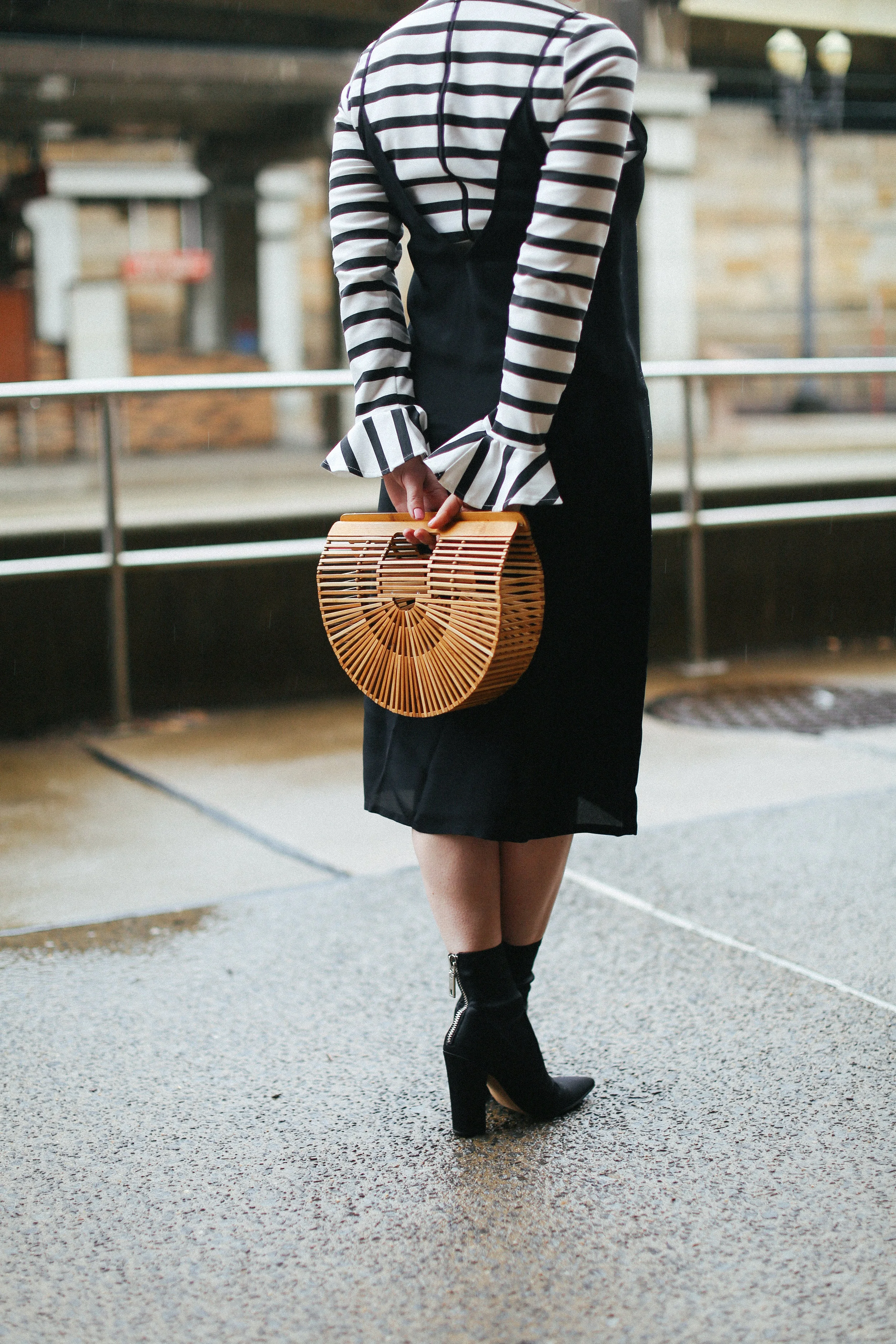 Raey Slip Dress x Cult Gaia Bag:  Love Nothing More