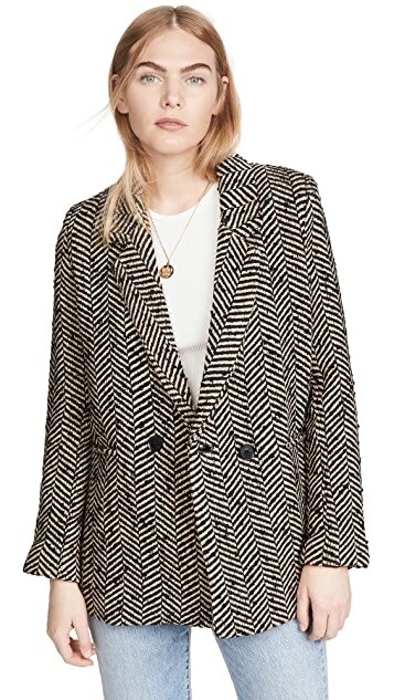 Anine Bing Double-breasted Blazer