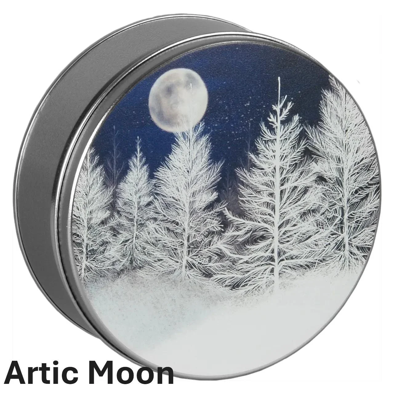 1 Pound Tin of Fudge with One Flavor - Holiday Theme