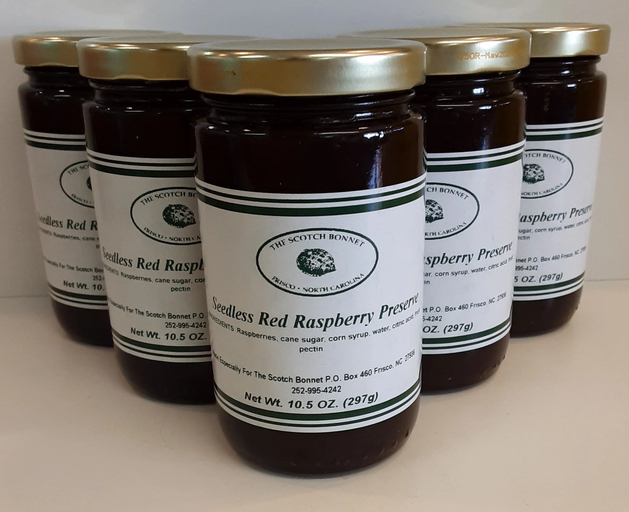 Seedless Red Raspberry Preserves
