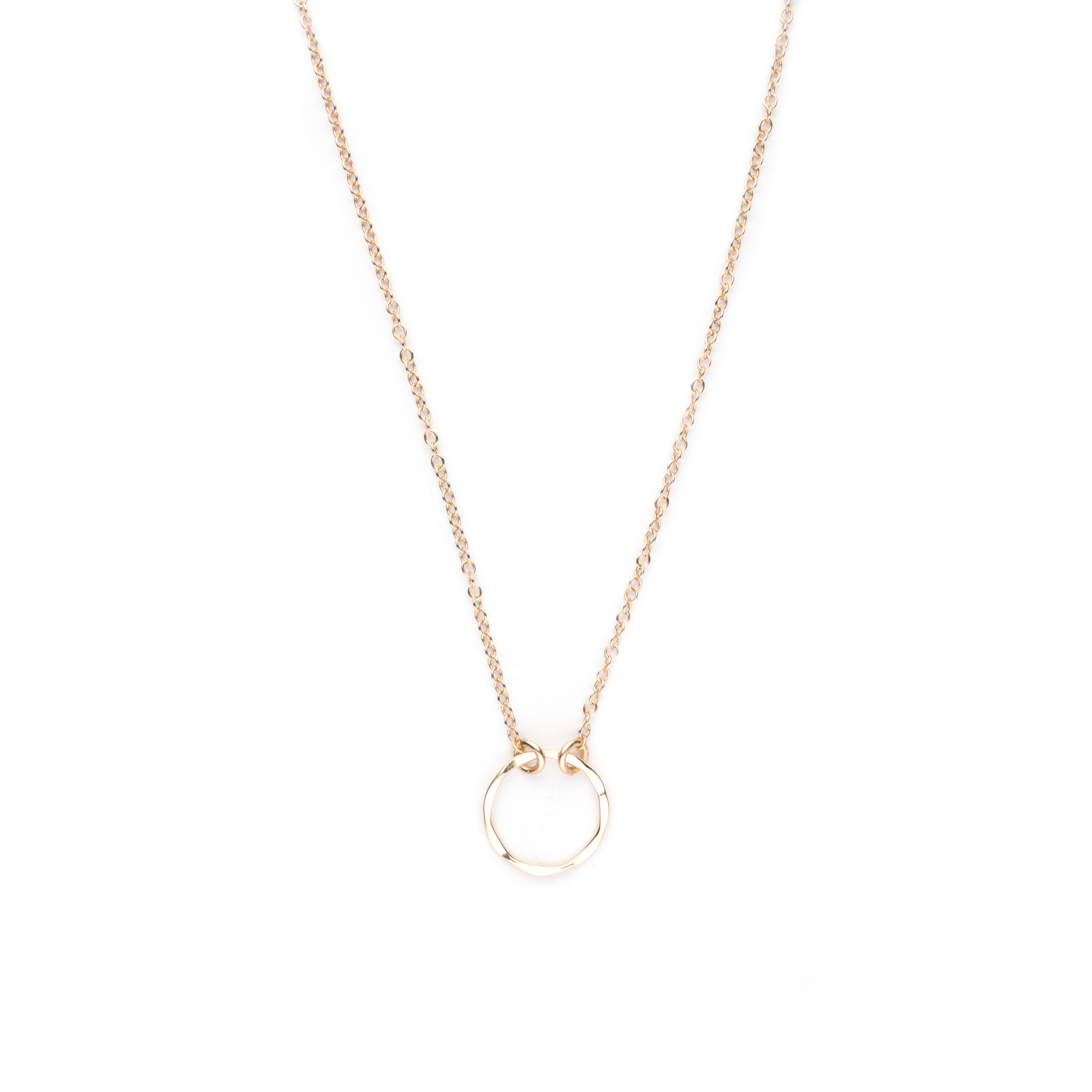 Hand forged gold plated curving arc symbolizes never-ending love