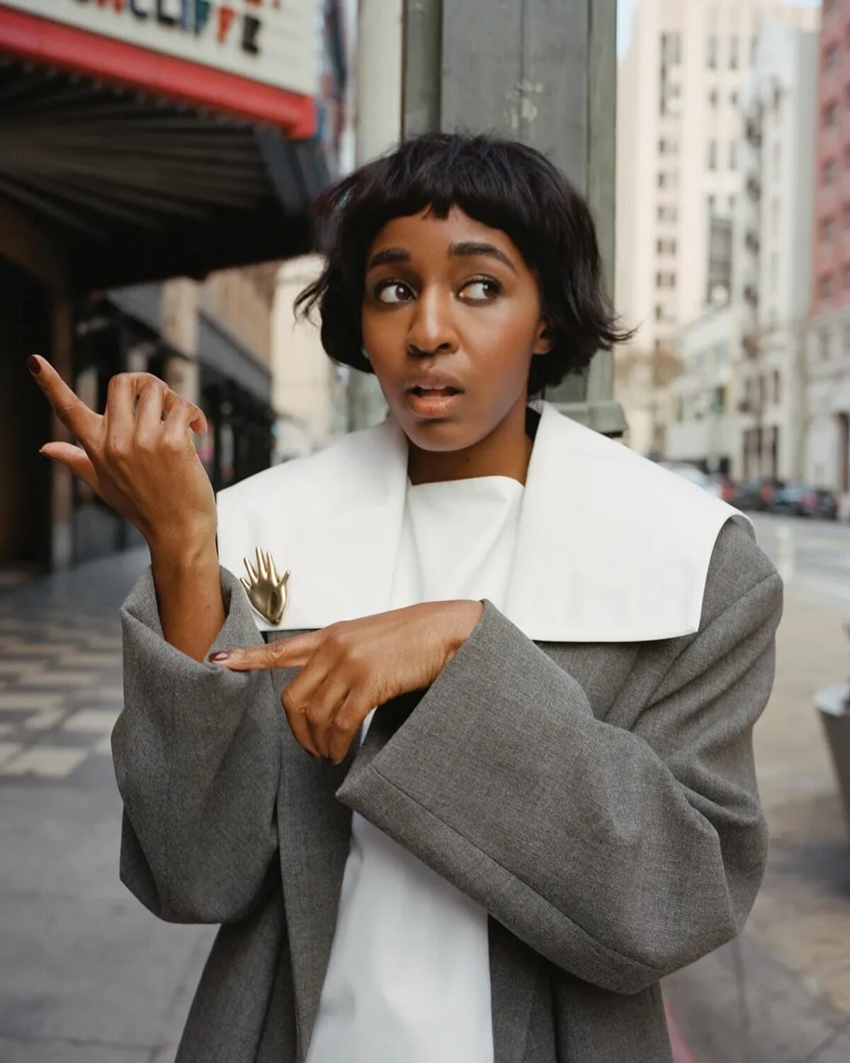 Ayo Edebiri,catapulted by her role in &ldquo;The Bear, has been a non-stop force from other shows to films as well. Check out this article by Vogue where she talks about how she found comedy and her journey from writing to acting and then directing. 