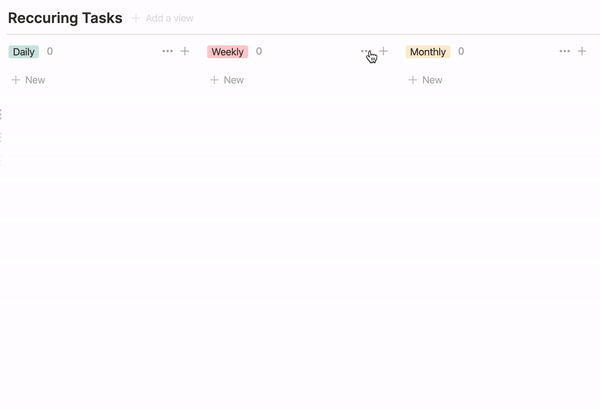 How To Create A 4-Quadrant Matrix In Notion — Red Gregory