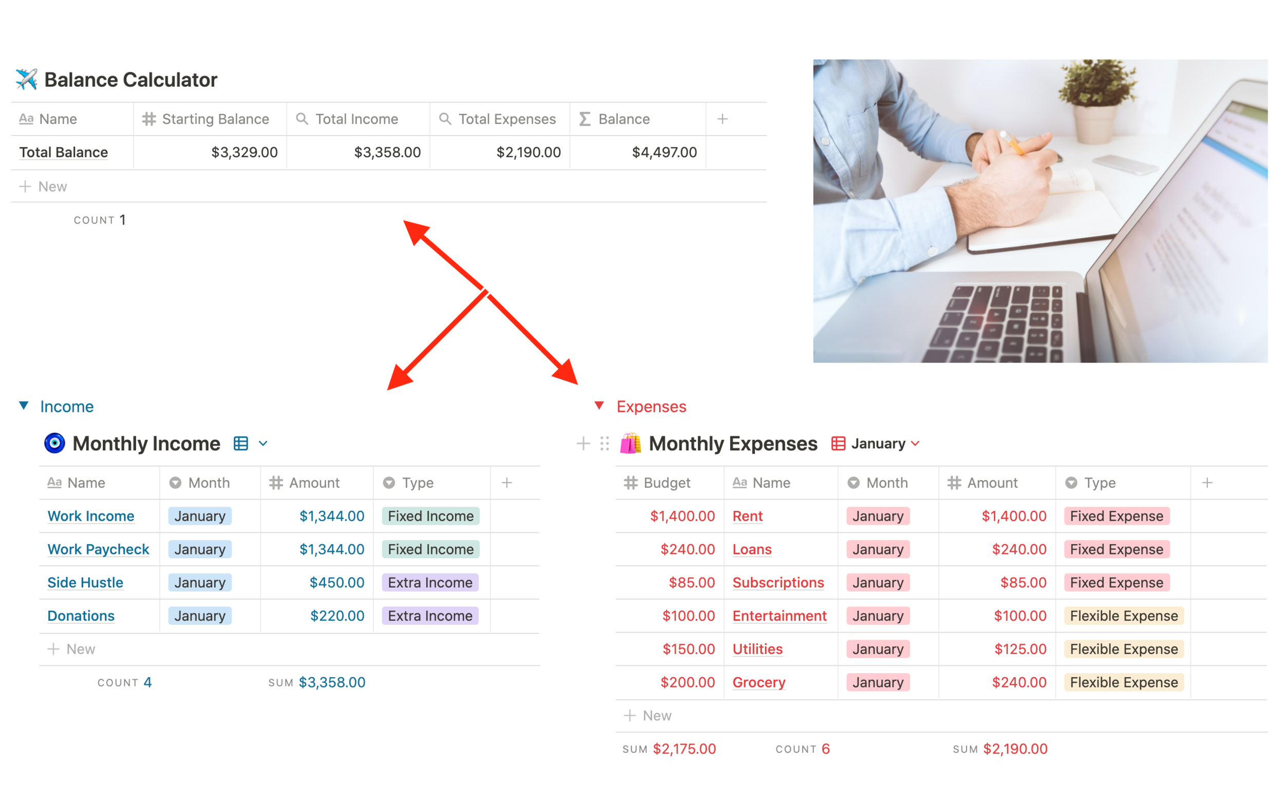 Notion Template For Personal Finance