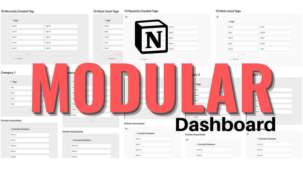 How to Make A Modular Tag Wall In Notion — Red Gregory