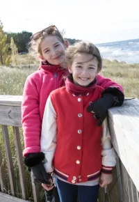 Audrey &amp; Maeve M., sisters &amp; students