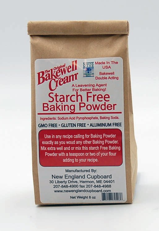 Starch-Free Bakewell Baking Powder — New England Cupboard