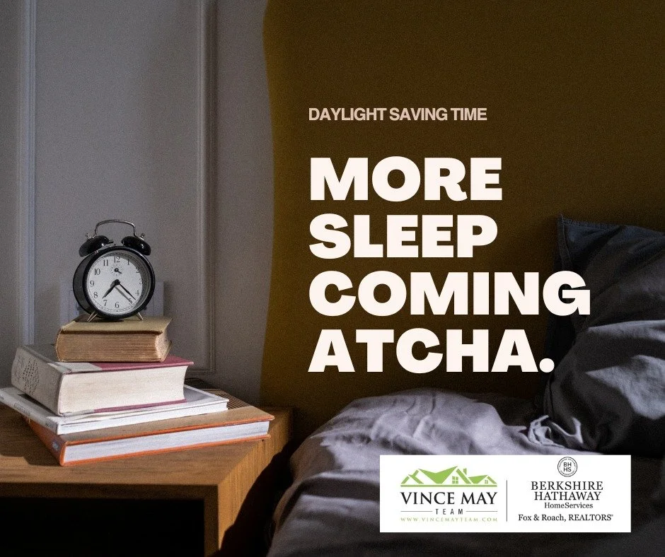 It&rsquo;s that time again...don&rsquo;t forget to fall back tonight! 🍂⏰

Before you head to bed, make sure to set your clocks back one hour.  Daylight Saving Time officially ends at 2:00 AM on Sunday, November 3rd.

Enjoy that extra hour of sleep..