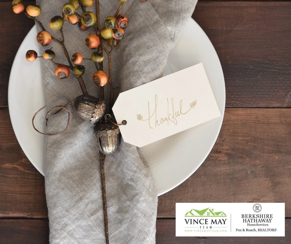 🍂 From the Vince May Team&hellip; Happy Thanksgiving 🧡

As we gather with family and friends today, our hearts are full of gratitude. This season reminds us of what truly matters...connection, community, and the people who make every day meaningful