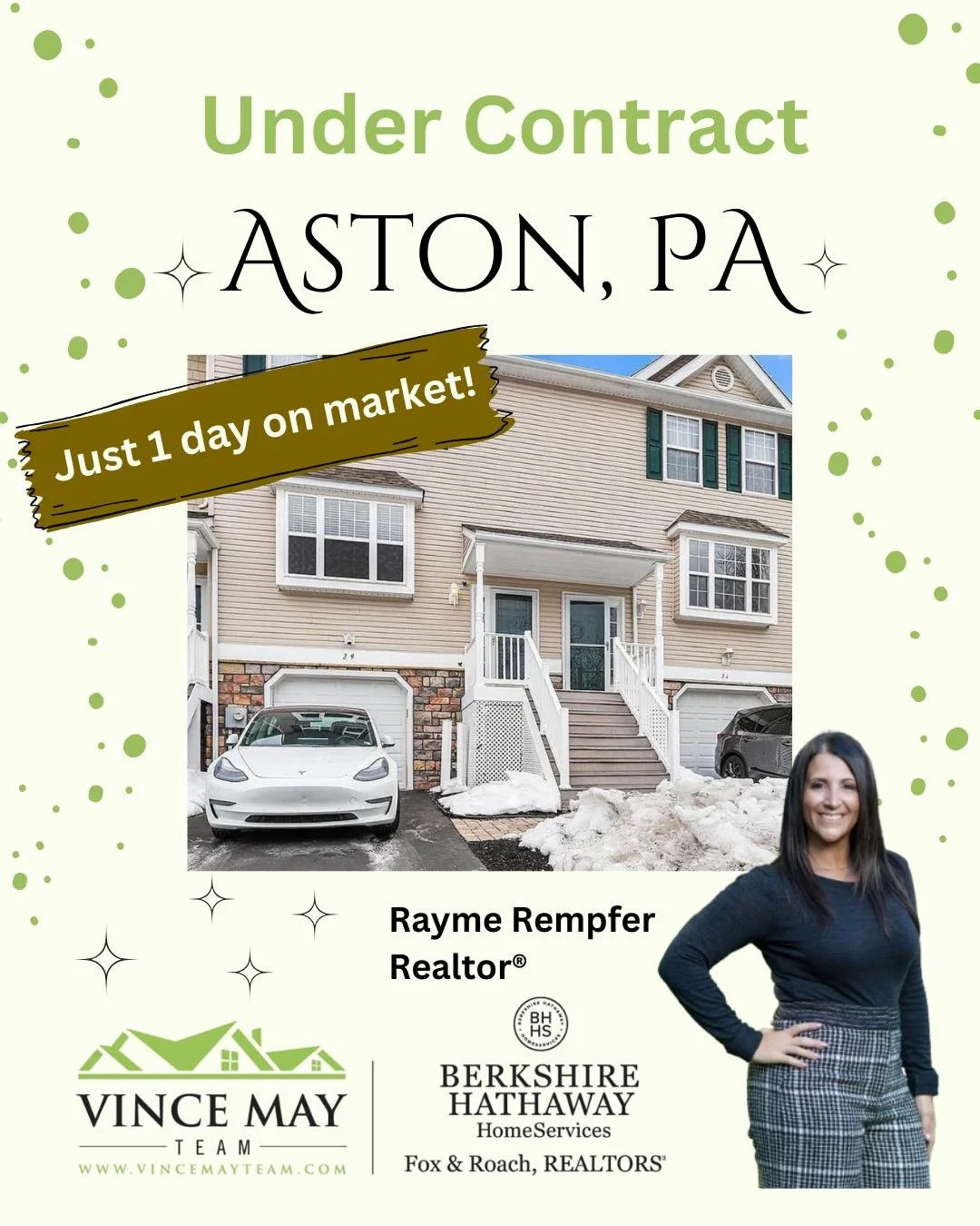 🔥 We&rsquo;re Making It Happen! 🔥

Homes are flying under contract, and The Vince May Team is getting it done! Strategic pricing. Powerful marketing. Strong negotiation. Real results.
In this market, you need more than a sign in the yard...you need