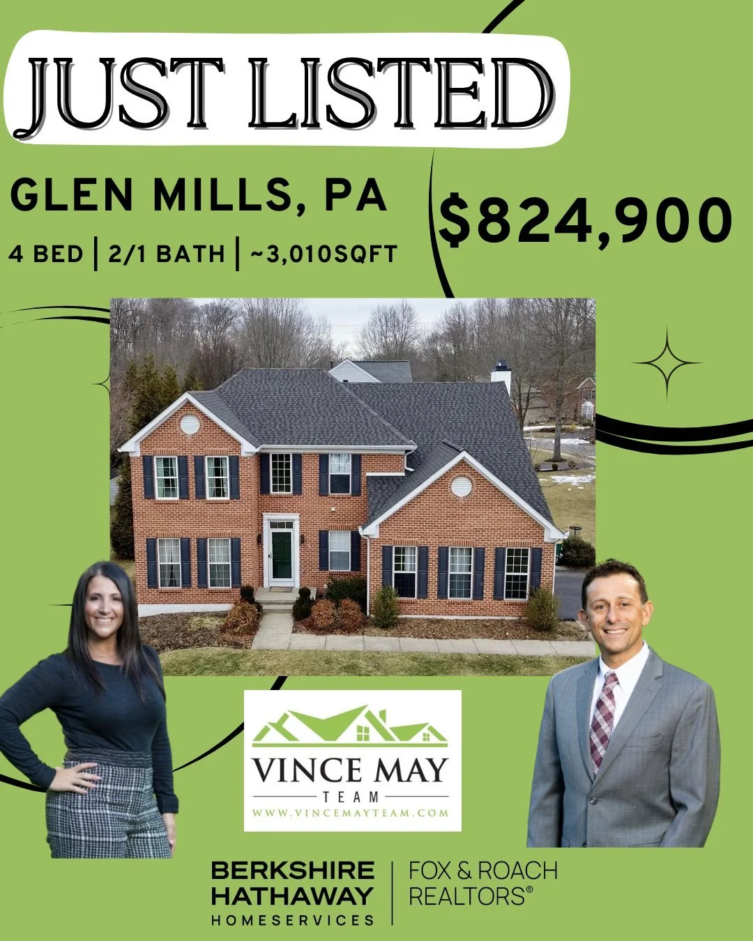 🚨 Just Hit the Market... And the Excitement Is Already Building! 🚨

59 Huntingdon Farm Dr in Glen Mills officially hit the market today, and the response has been incredible! With 20+ showings already scheduled throughout the weekend, it&rsquo;s cl