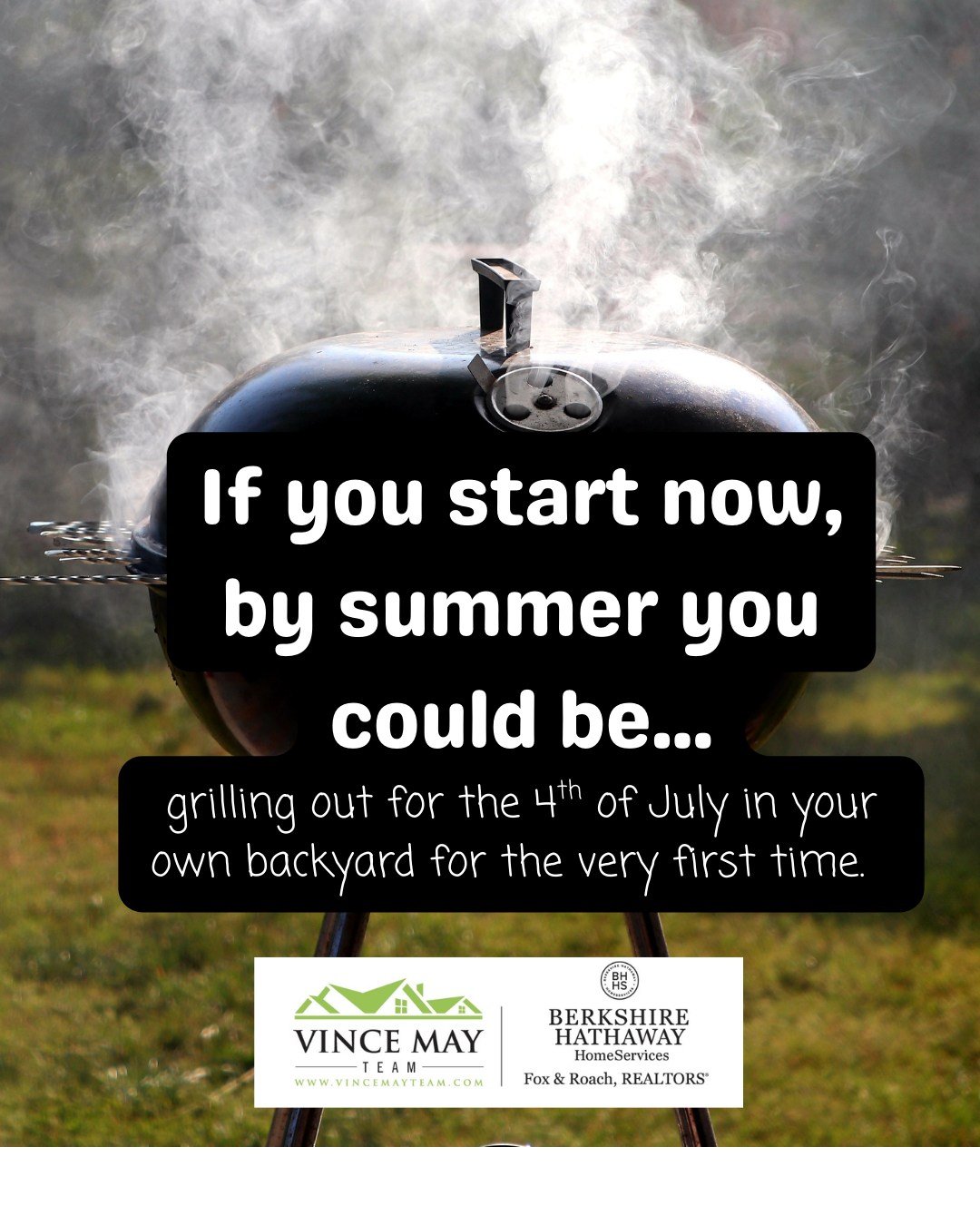 Summer will be here before we know it&hellip;

If you start the home buying process now, you could be settling into a new home just in time to enjoy everything summer has to offer. From backyard gatherings to celebrating the holidays with friends and