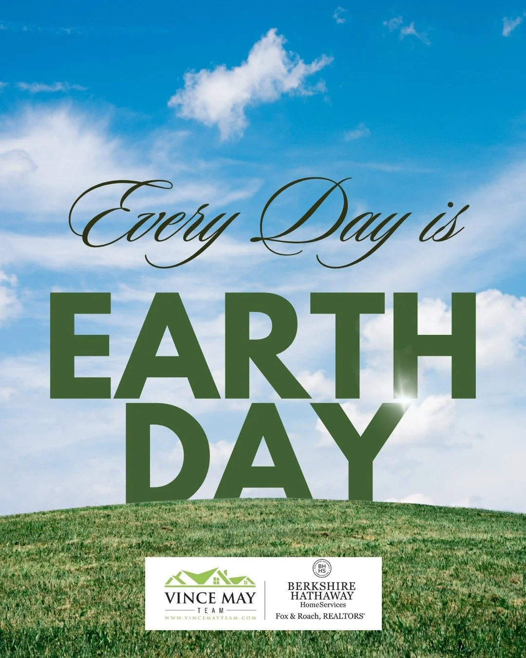 Happy Earth Day! 🌎🌱

Today is a reminder to appreciate the beauty all around us, but it&rsquo;s also a reminder that caring for our planet shouldn&rsquo;t be limited to just one day.
Because the truth is&hellip; every day is Earth Day.

It&rsquo;s 