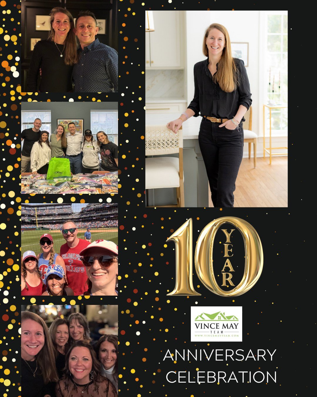 Celebrating 10 incredible years with Caitlin 🎉

It&rsquo;s hard to put into words just how much Caitlin means to all of us on the Vince May Team. Over the past decade, she has been so much more than just a team member, she&rsquo;s been a constant, a