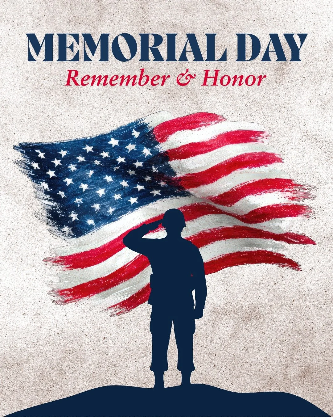This Memorial Day, we pause to remember and honor the brave men and women who made the ultimate sacrifice for our country. ❤️🤍💙

Their courage, selflessness, and dedication are the reason we are able to enjoy the freedoms we often take for granted.