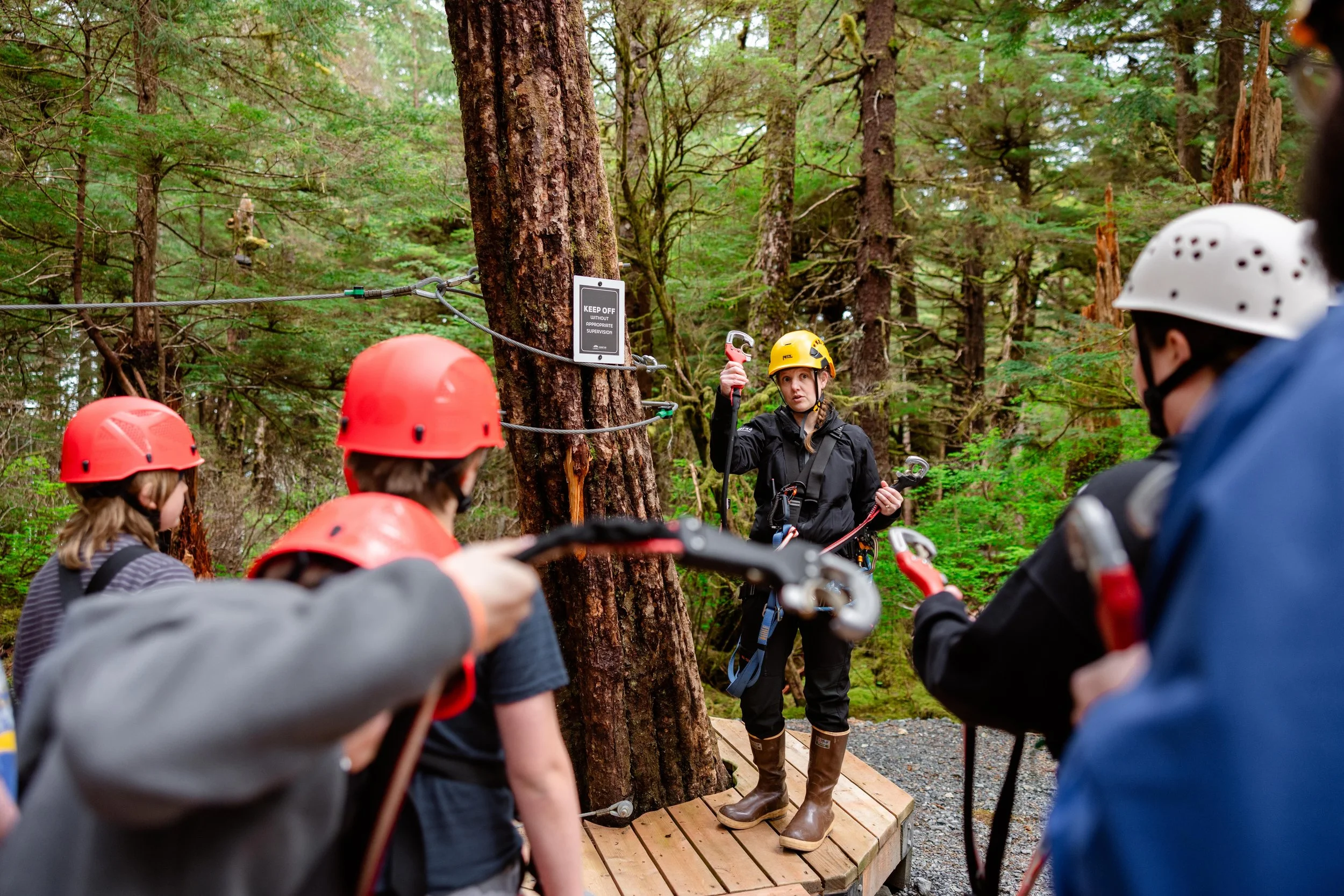 Staff teaching operation training