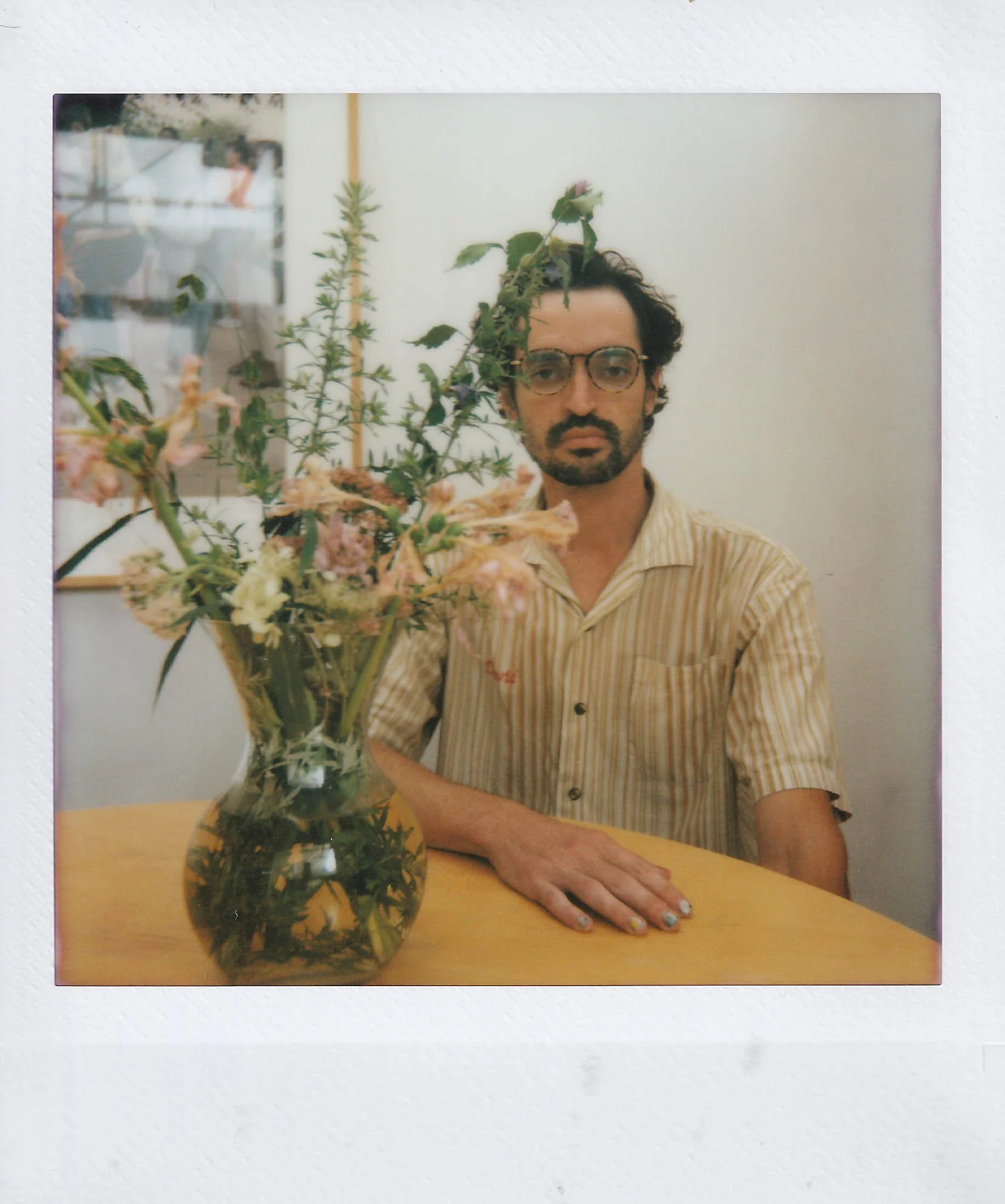 self portrait 4, at the office, saturday, 8-16-25.jpg