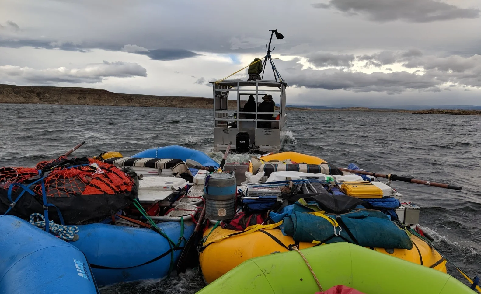 “ UW team traces Powell’s historic journey, eyes the future ” authored by Katie Klingsporn for WyoFile, August 27, 2019. (Photo by Jessica Flock)