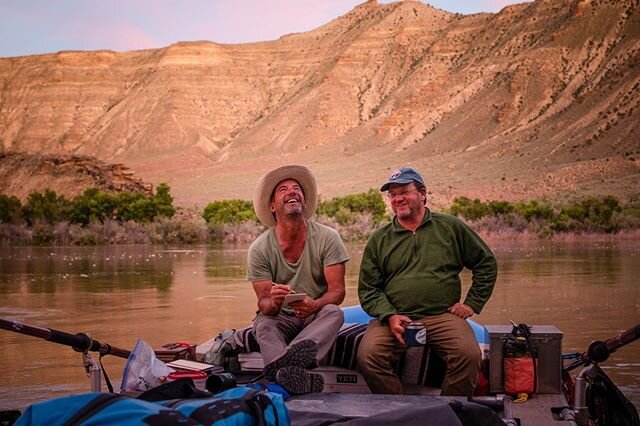 It&rsquo;s tough to have a bad time on the river especially with a killer crew. Tom and Pat know how to keep it fun. .
.
.
.
#powell150 #scree #rafting #yeti #builtforthewild #rivertrip #expedition #floatingonaire #keepitpublic #utahisrad