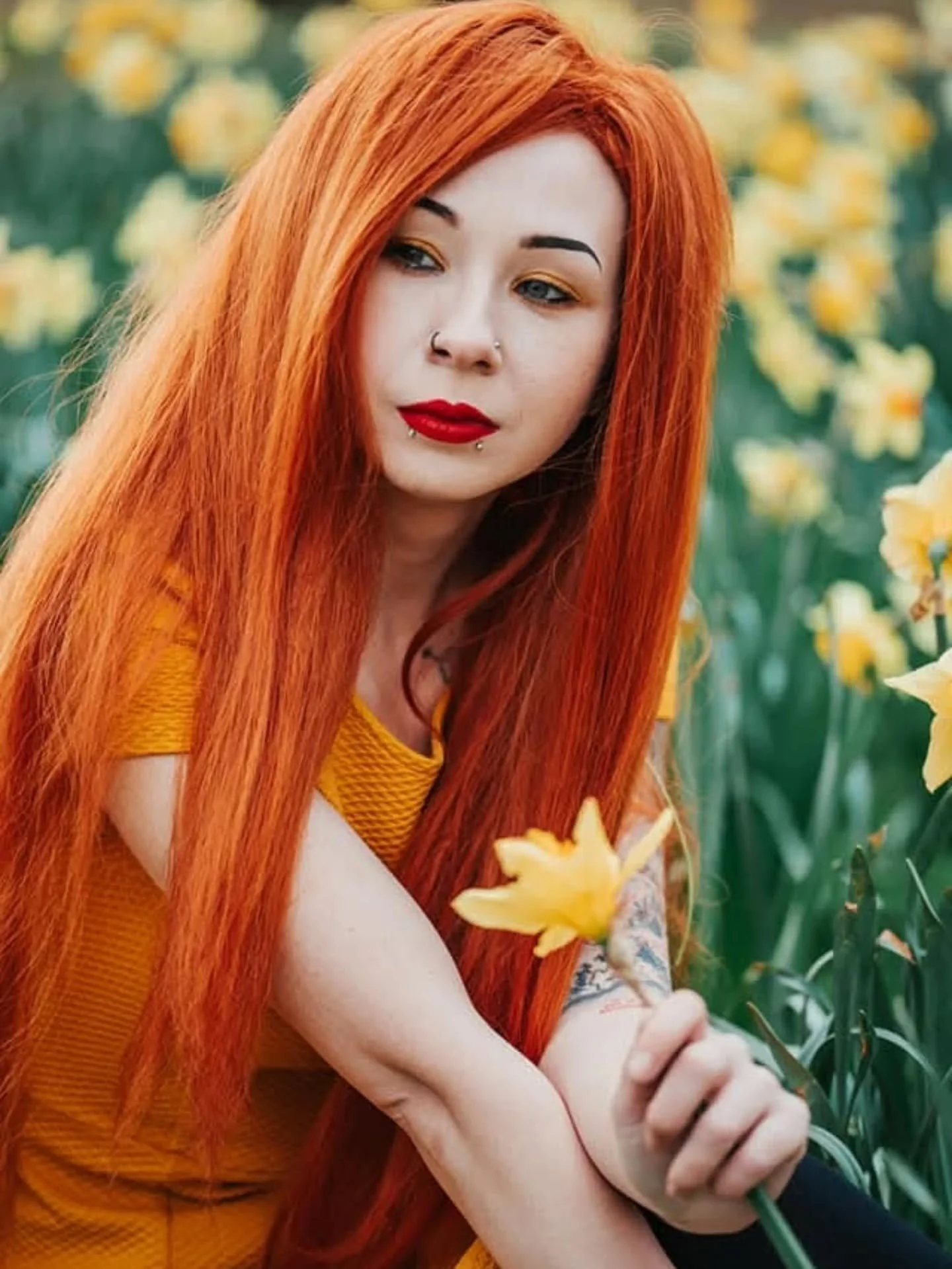 I missed the daffodils waiting for blossoms 💛

So a little throwback to this one with @leto.in.the.world 
One of my first shoots back after the world slowed down - happiness in a shoot!

#leedsboudoirphotographer #femaleboudoirphotographer #empowerm