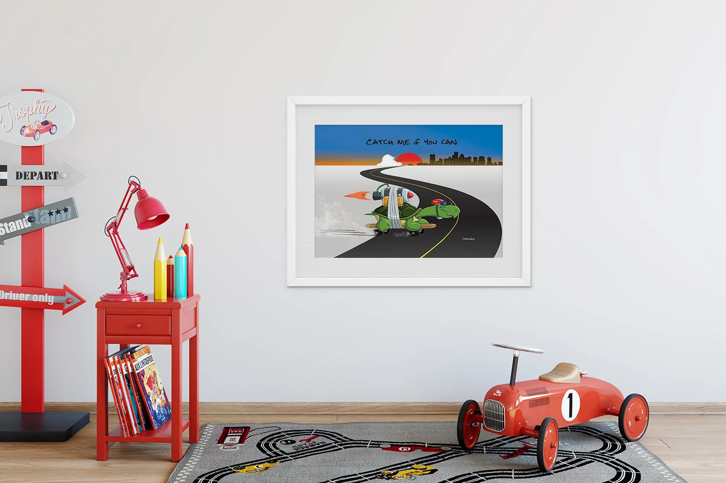 Catch Me If You Can. Boys Room