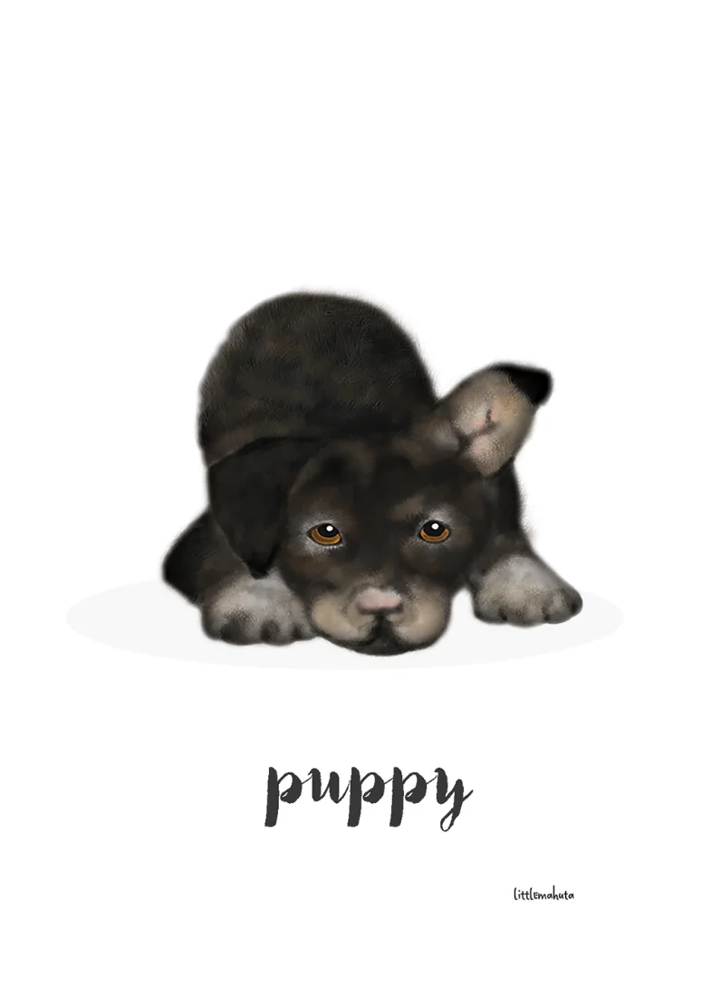 Farm Yard Banter. Dog. Puppy