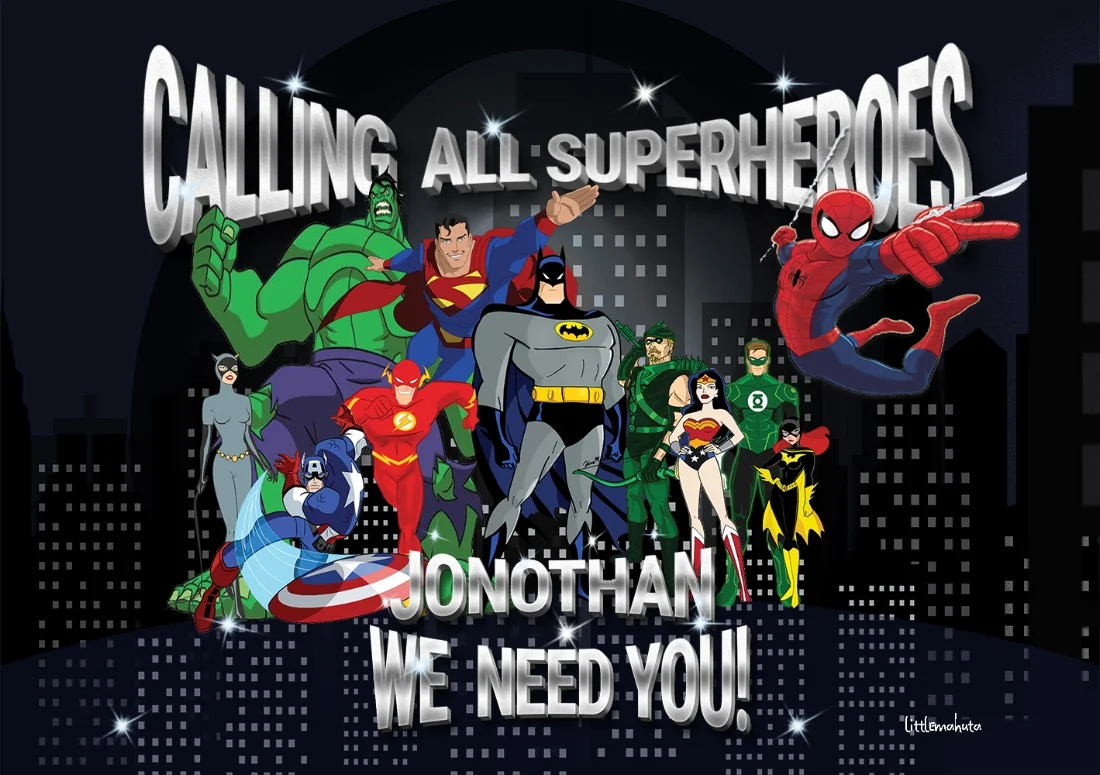 Calling All Superheroes - Cadets. Print