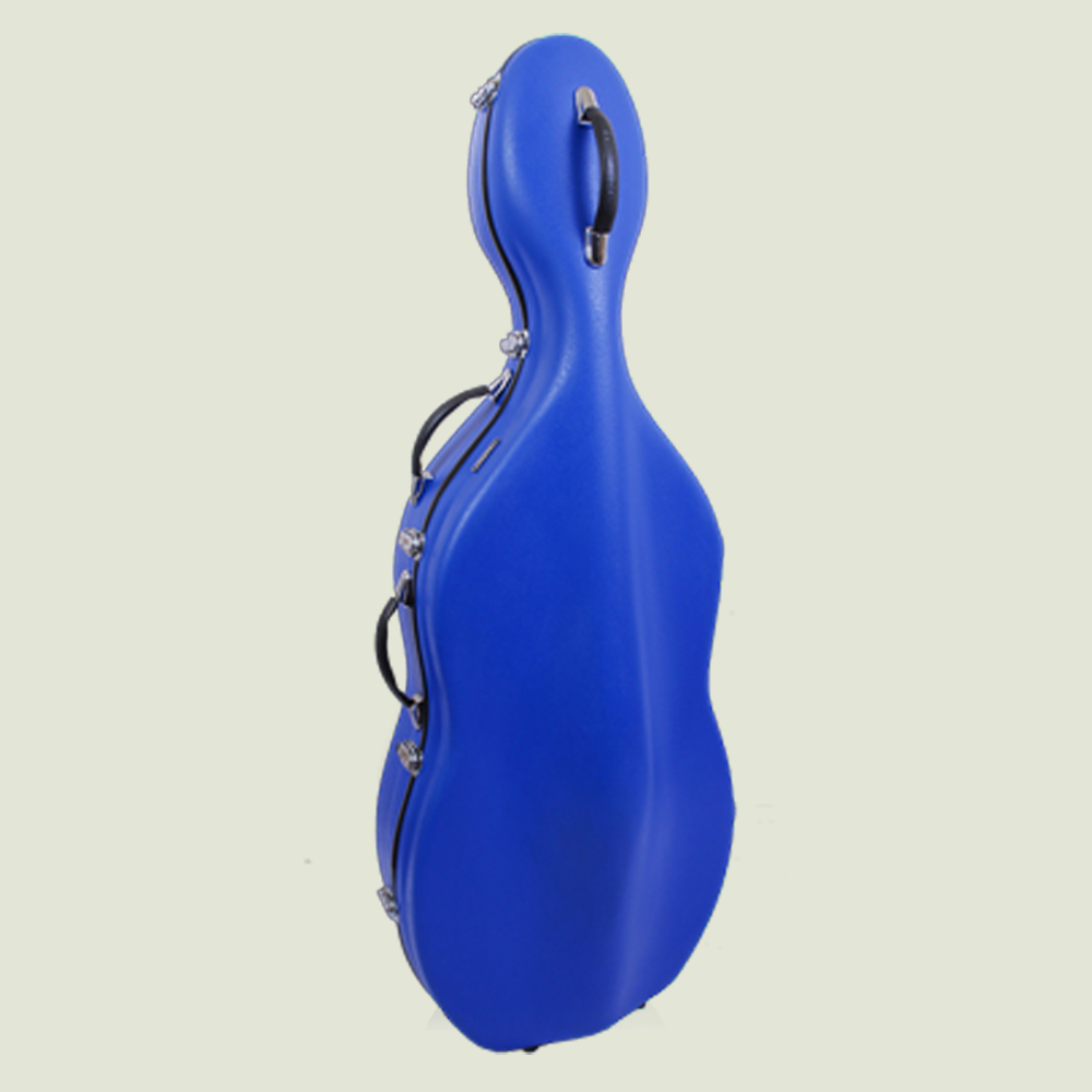 Tonareli Fiberglass Cello Case with Wheels — Vermont Violins