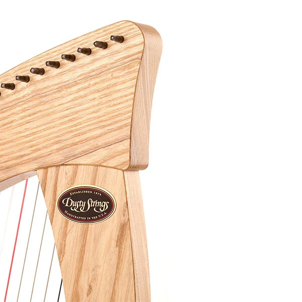 Ravenna 34 Lever Harp by Dusty Strings - Natural — Vermont Violins Ravenna 34 Lever Harp by Dusty Strings - Natural — Vermont Violins