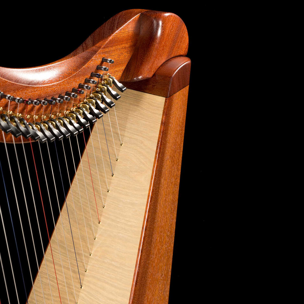 Crescendo 34 Lever Harp By Dusty Strings — Vermont Violins