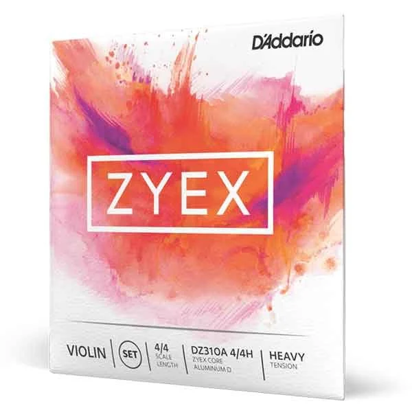 Zyex Violin Strings By D'Adarrio Ideal For Professionals, Students