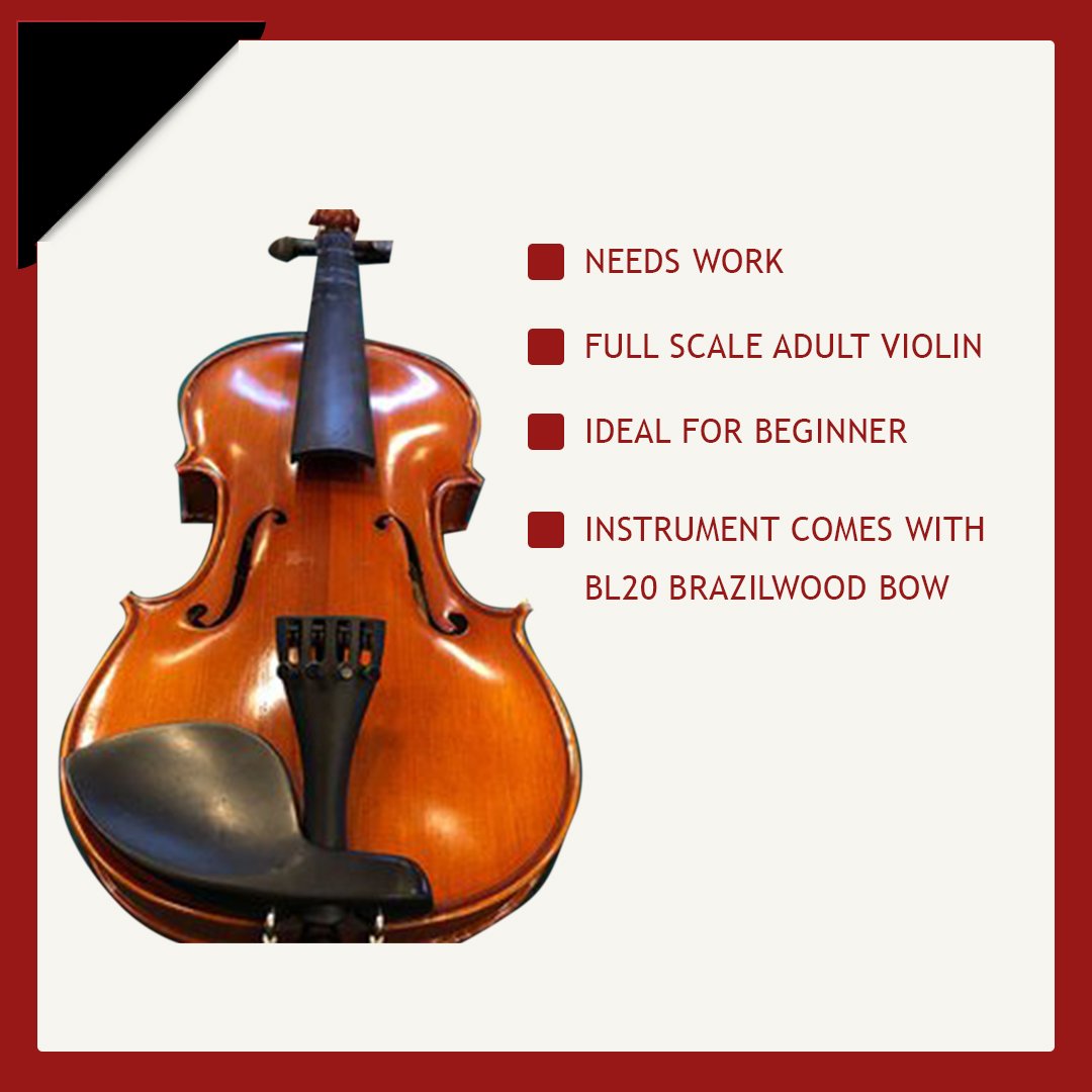 Used - Eastman 100 4/4 Violin (C101) — Vermont Violins