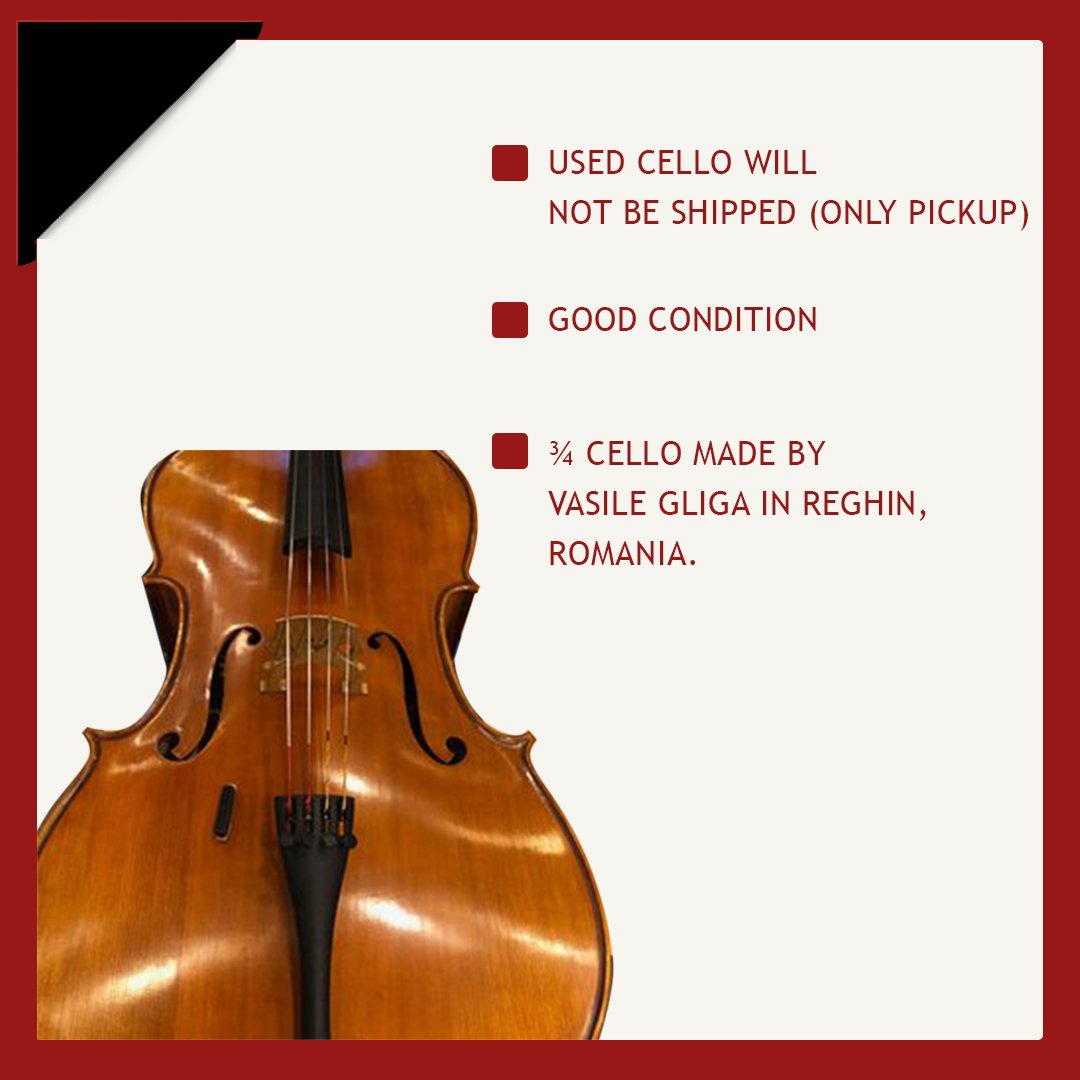 Pre-Owned Cello For Sale — Vermont Violins