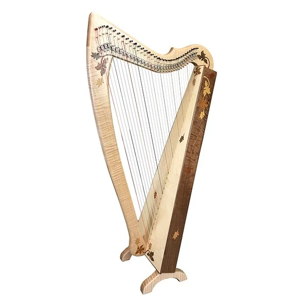 Rees Mariposa Harp 34 strings Vermont Violins