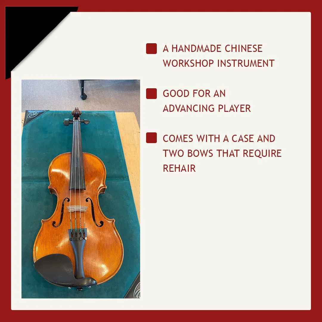 PreOwned Violins For Sale — Vermont Violins