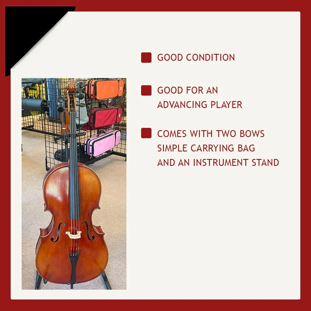 PreOwned Cello For Sale — Vermont Violins