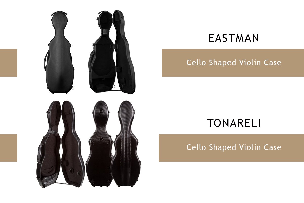 Violin Case Comparison: Eastman vs Tonareli Cello Shaped 