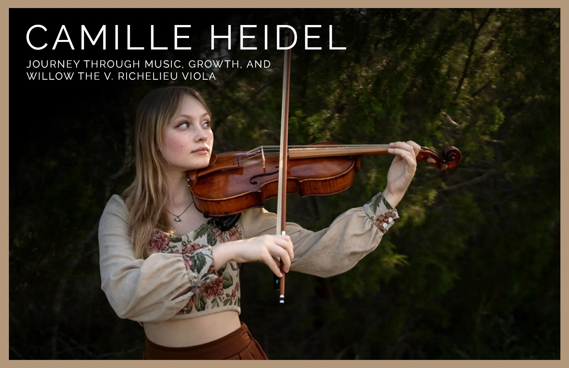 From Seven to Nineteen: A Mother-Daughter Journey Through Music, Growth, and a Viola named “Willow”