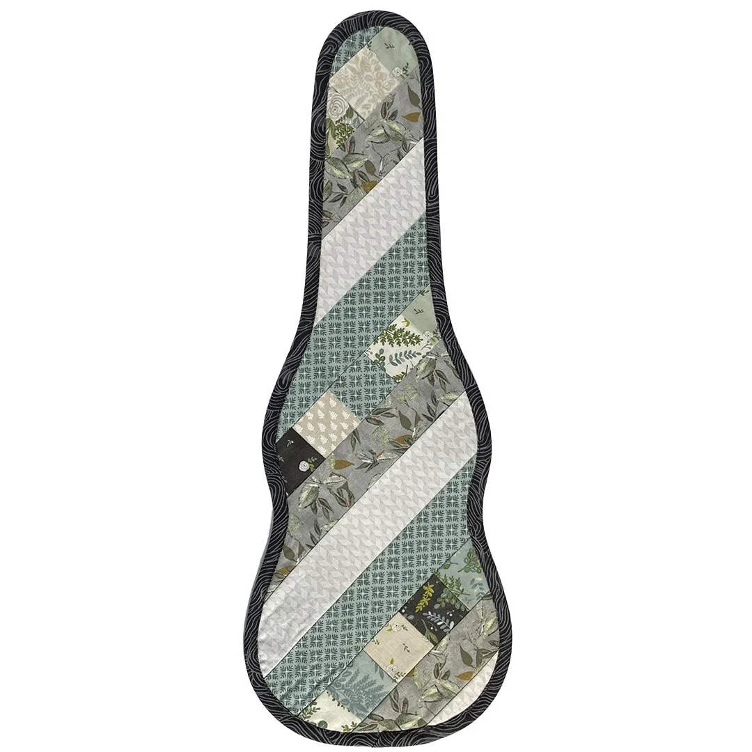 Soft Spring Shaped Violin Blanket (No Batting)
