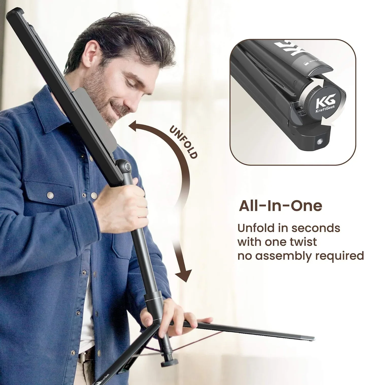 kraftgeek violin stand portable NAMM winner 02.webp