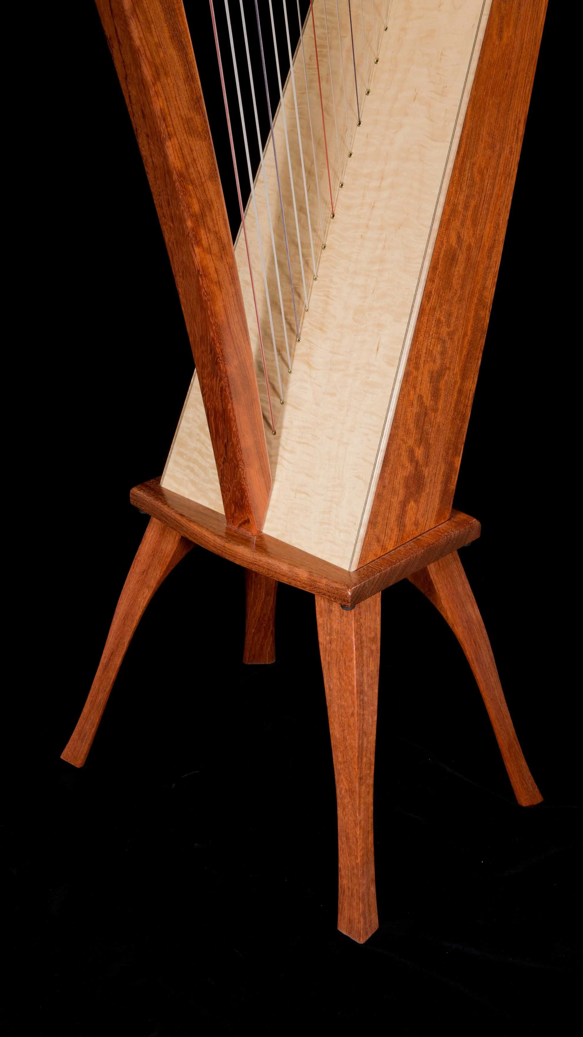 Dusty Strings Harp_FH26-bubinga-legs.jpg