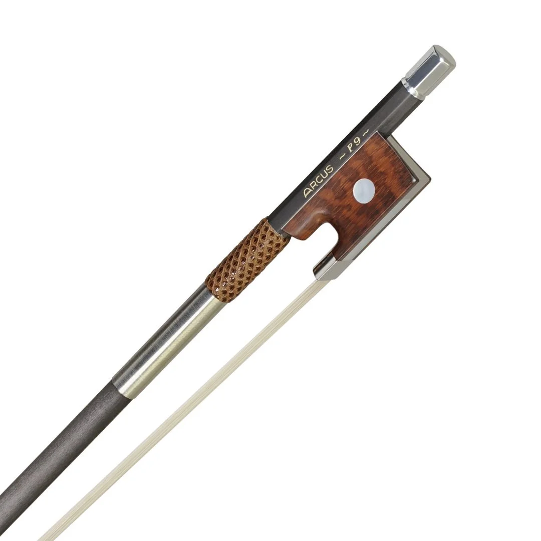 Arcus P9 Viola Bow - Round/Octagonal - Gold or Stainless Steel