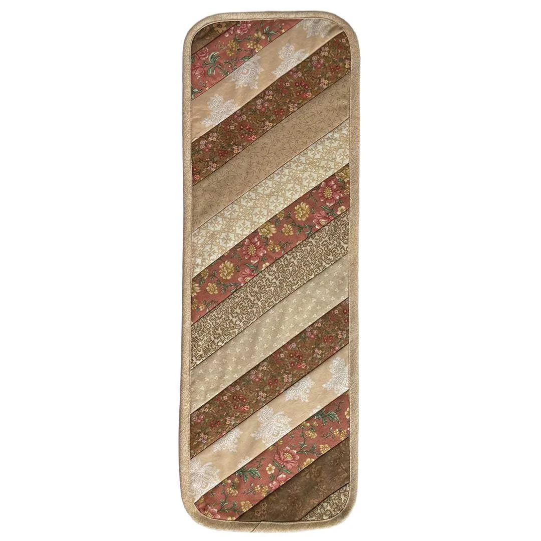 Soft Autumn Oblong Shaped Violin Blanket  (With Batting)