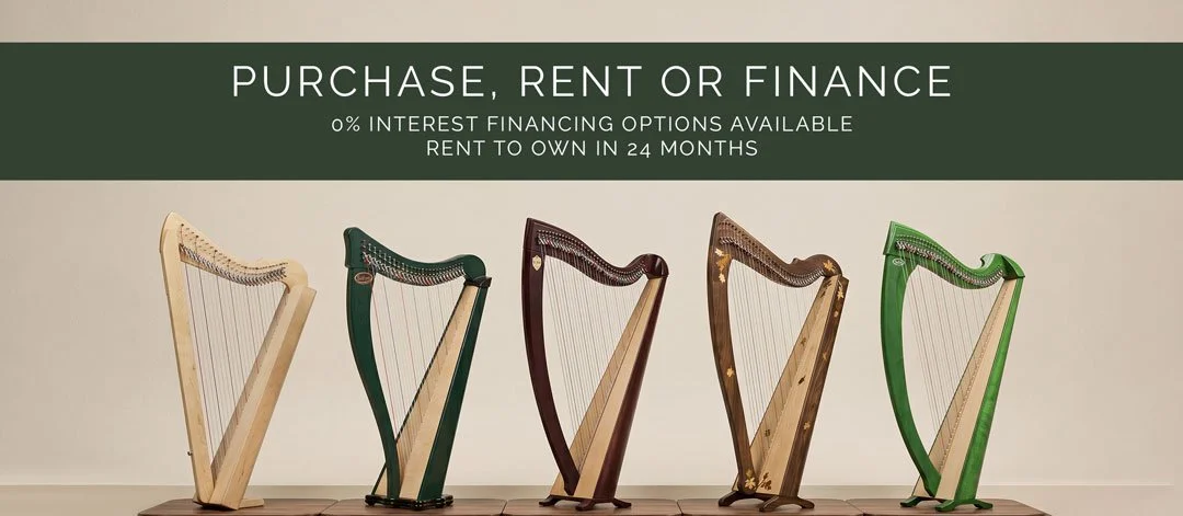 Lyon Healy Salvi Dusty Strings Harpsicle Harps - Rent a harp today