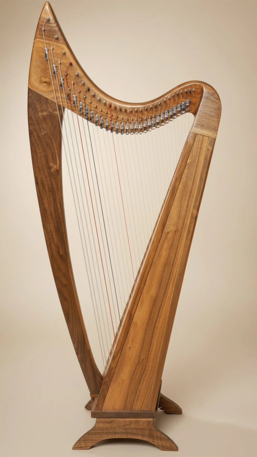 Stoney End Floor Harp - LORRAINE-29 (G TO G) and LORALEA-29 (F TO F) Single Strung