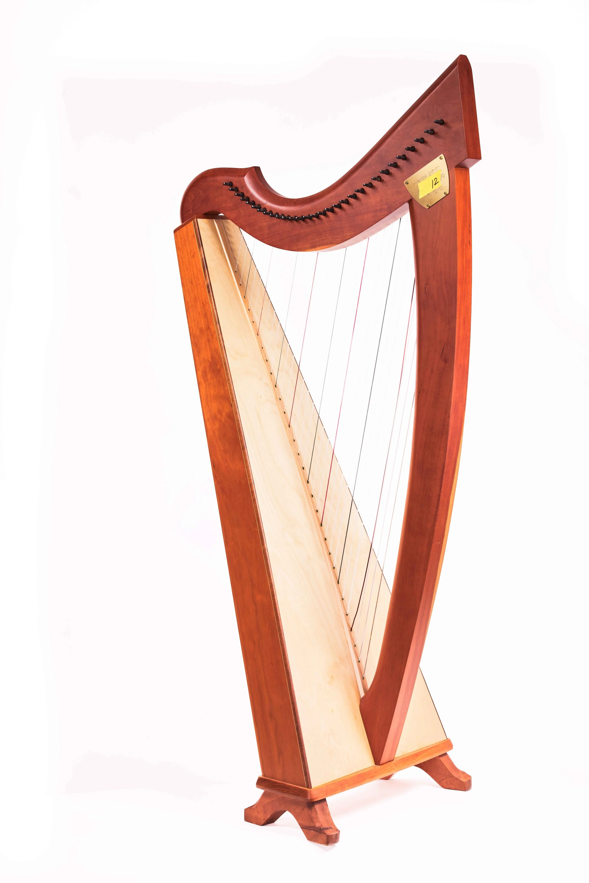 Pre Loved "Triplett "Liberty" harp, 30 strings, fully levered (#12)