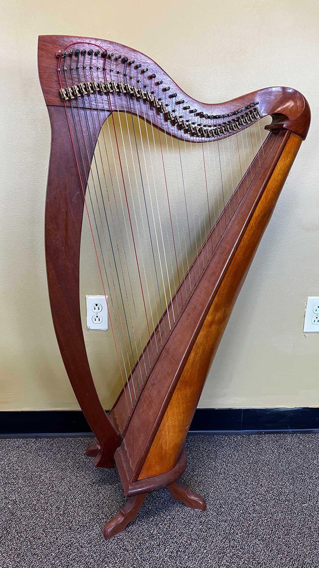 Pre Loved 34 String Lever Harp