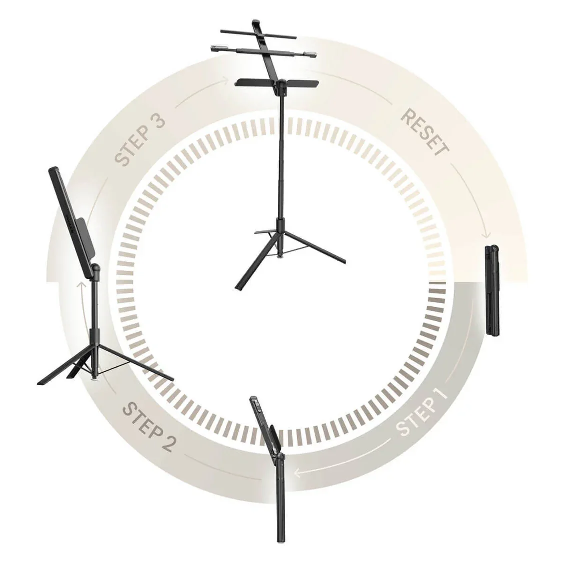 Kraftgeel Portable Lite Music Stand 02.webp